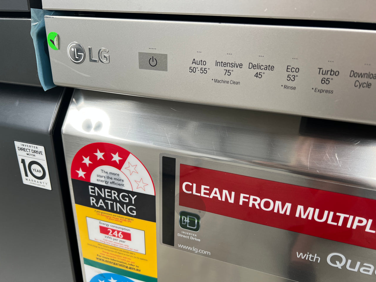 Factory second LG 15 Place QuadWash Dishwasher XD4B15PS - Second Hand Appliances Geebung