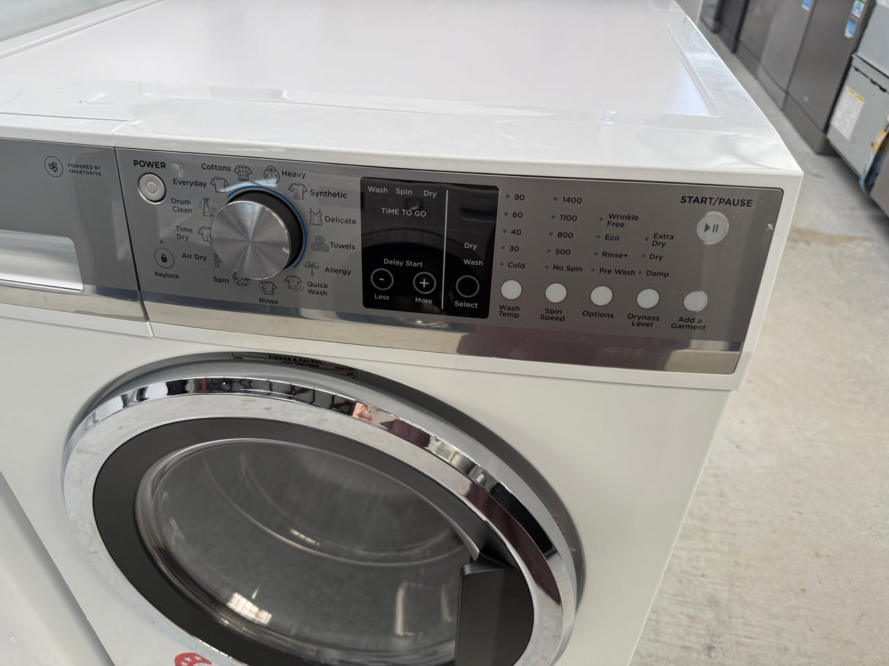 Factory second Fisher &Paykel 8.5kg/5kg Washer Dryer Combo Model: WD8560F1