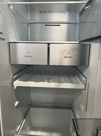 Thumbnail for Factory second Hisense 652L Side by Side Refrigerator Black Brushed Steel HRSBS652B - Second Hand Appliances Geebung