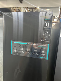 Thumbnail for Factory second Hisense 652L Side by Side Refrigerator Black Brushed Steel HRSBS652B - Second Hand Appliances Geebung