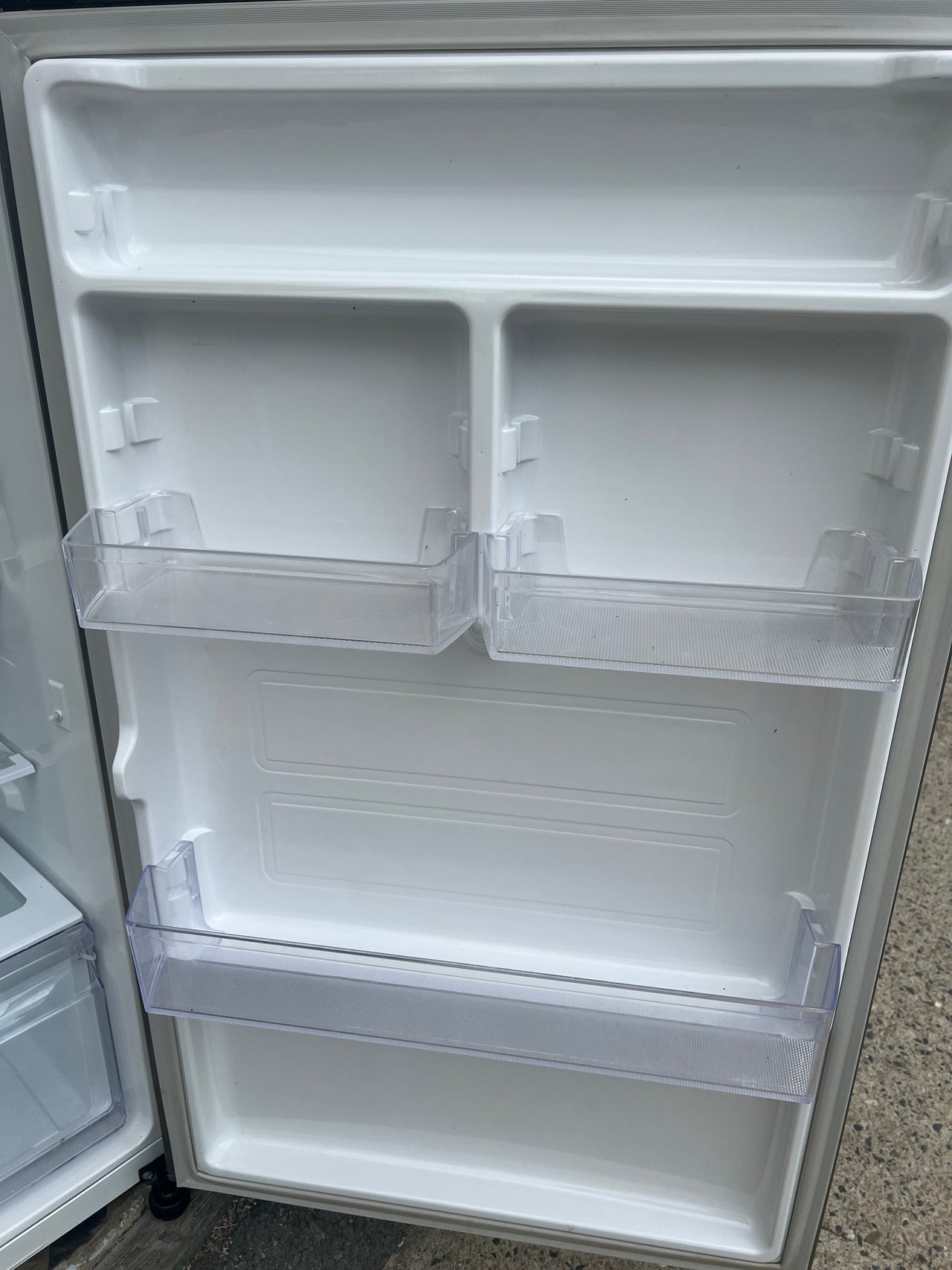 Second hand Samsung SR393MLSR 393L Top Mount Fridge - Second Hand Appliances Geebung