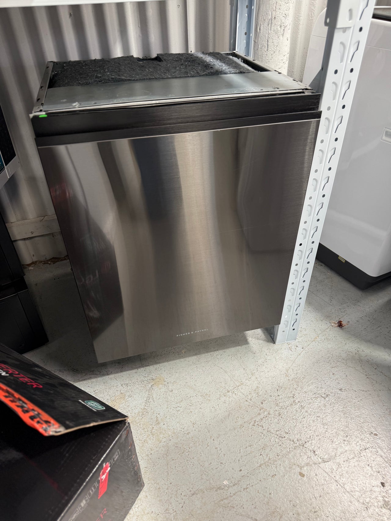 Factory second Fisher & Paykel 60cm Series 9 Tall Built-Under Dishwasher – Black Stainless Steel  DW60UNT4B2 - Second Hand Appliances Geebung
