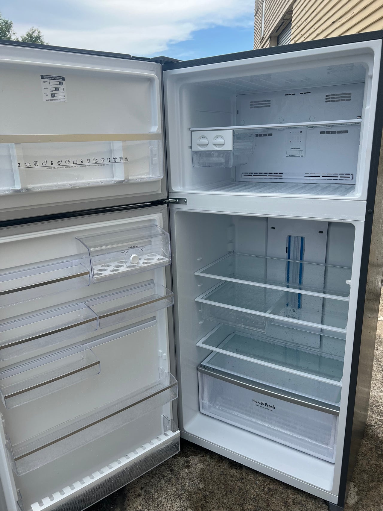 Second hand Westinghouse 540L Top Mount Fridge WTB5404SA