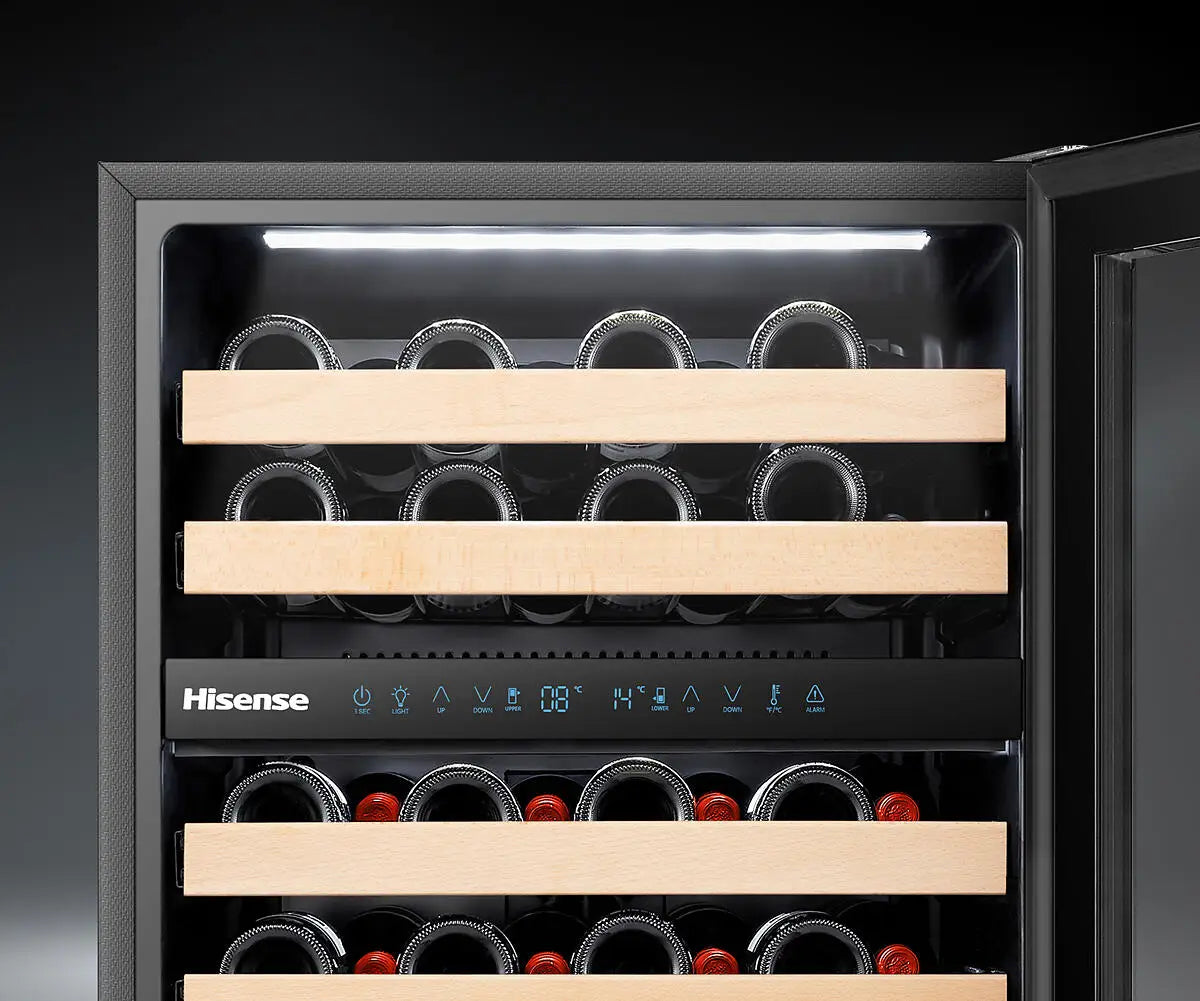 Factory second/Carton damaged Hisense HRWC46 46 Bottle Wine Cellar - Second Hand Appliances Geebung