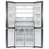 Thumbnail for Factory second Fisher & Paykel RF730QNUVB1 690 L Quad Door Refrigerator – Black Stainless Steel with Ice & Water