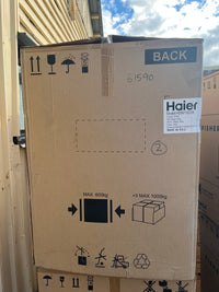 Thumbnail for Factory second Haier HDW13G1X Freestanding Dishwasher IN BOX - Second Hand Appliances Geebung