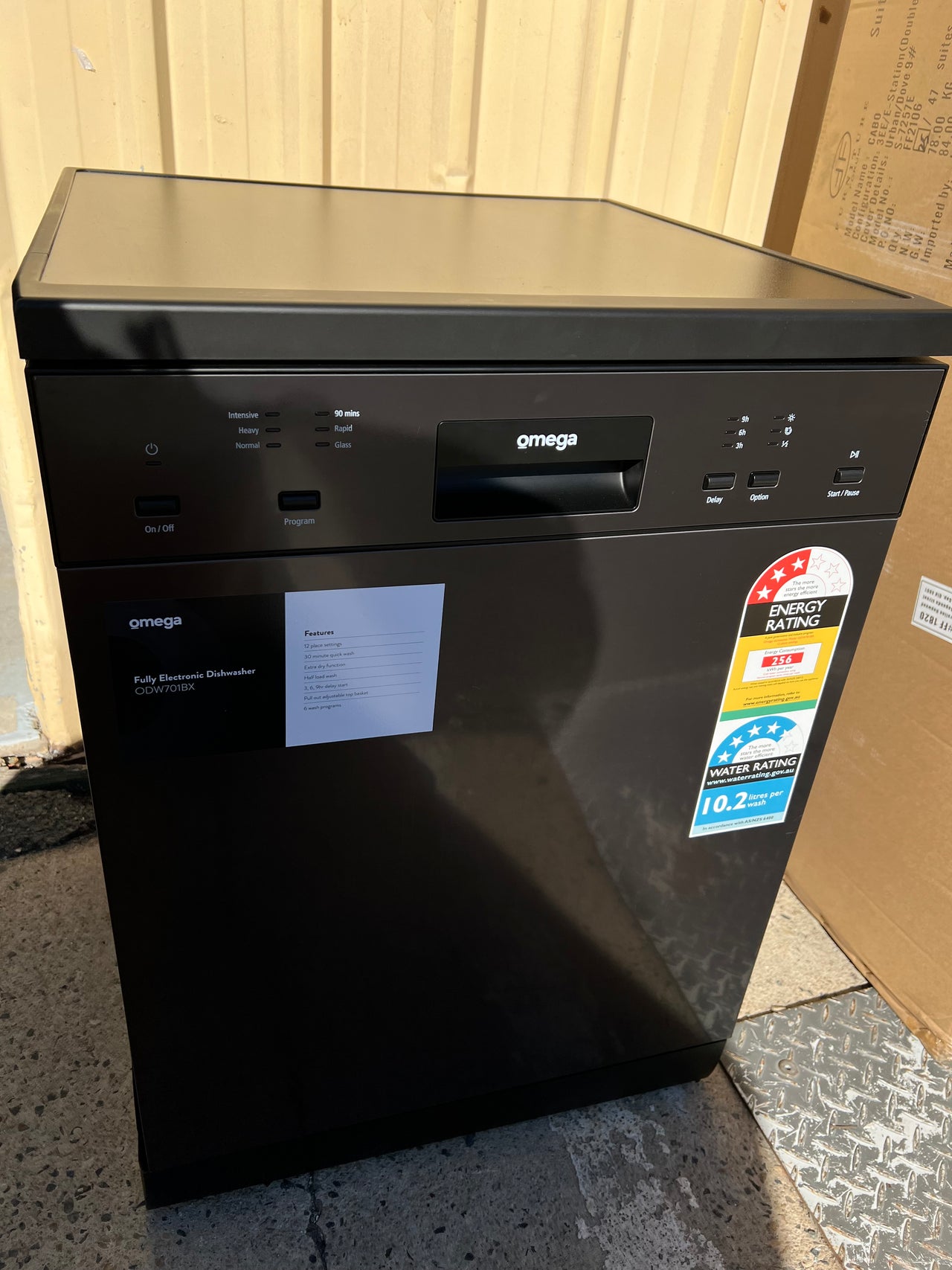 Black sales dishwasher australia