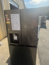 Thumbnail for Transportation damaged LG GF-LN500MBL 506 L Slim French-Door Fridge (Matte Black) - Second Hand Appliances Geebung