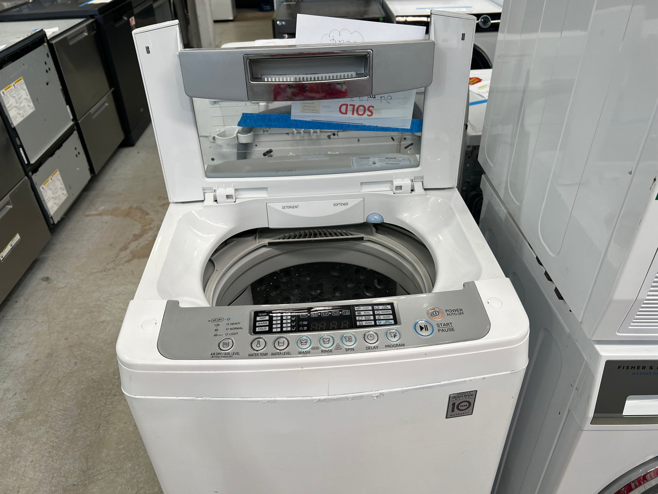 Second hand LG WTH550 5.5kg Top Load Washing Machine - Second Hand Appliances Geebung