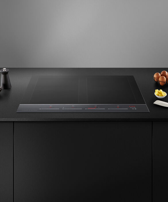 Factory second FISHER & PAYKEL 60CM INDUCTION COOKTOP BLACK GLASS CI604DTB4 - Second Hand Appliances Geebung