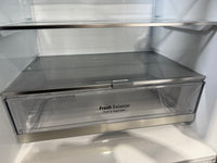 Thumbnail for Factory second LG 420L Bottom Mount Fridge Stainless Steel GB-455PL