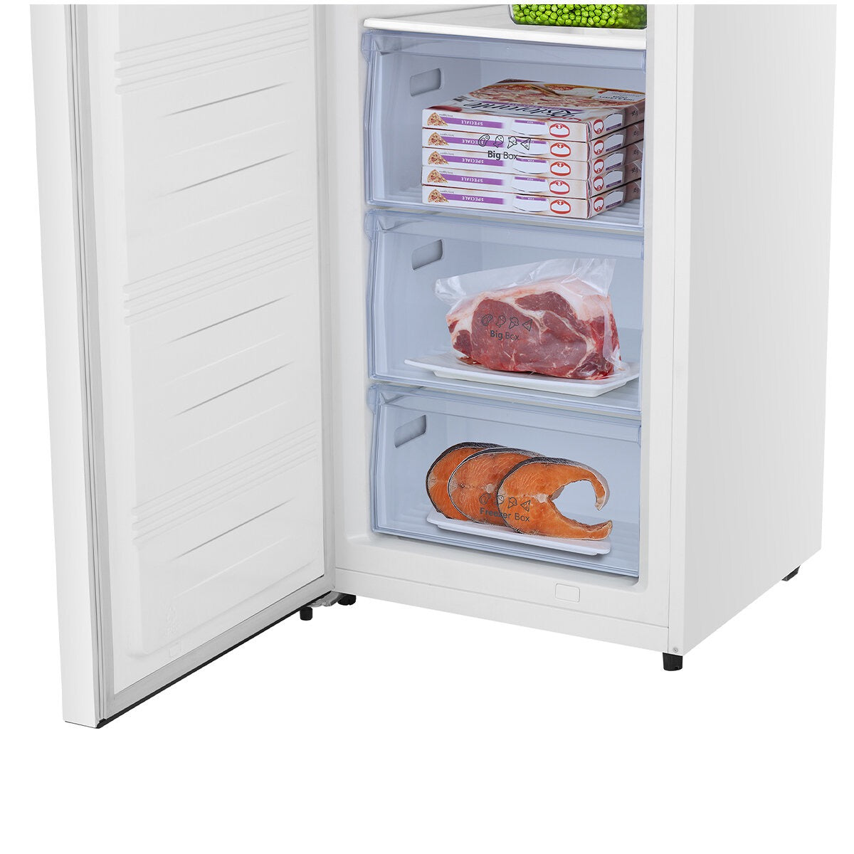 Factory second/Carton damaged Hisense HRVF240 240L Hybrid Fridge/Freezer – White
