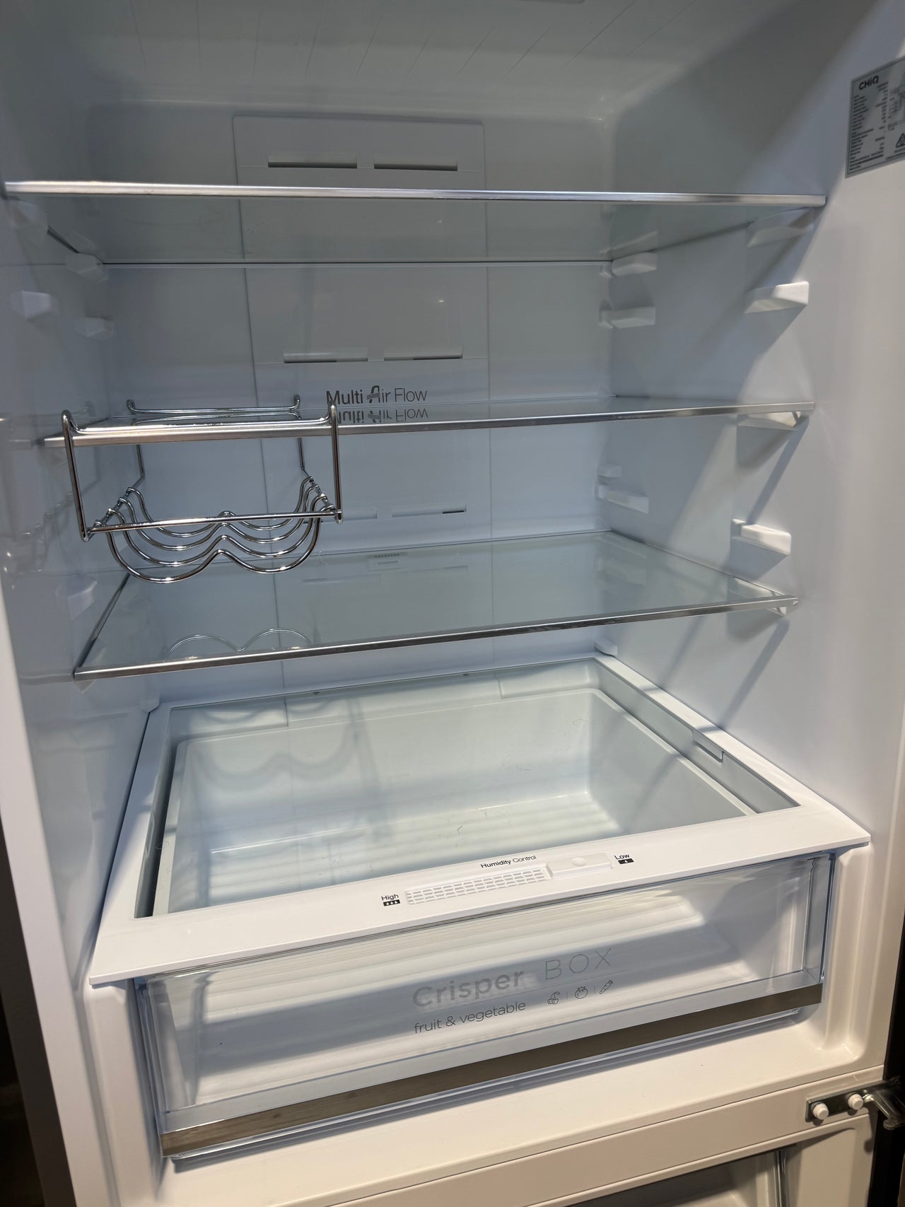 Factory second CHiQ 396L Bottom Mount Fridge CBM394NSS