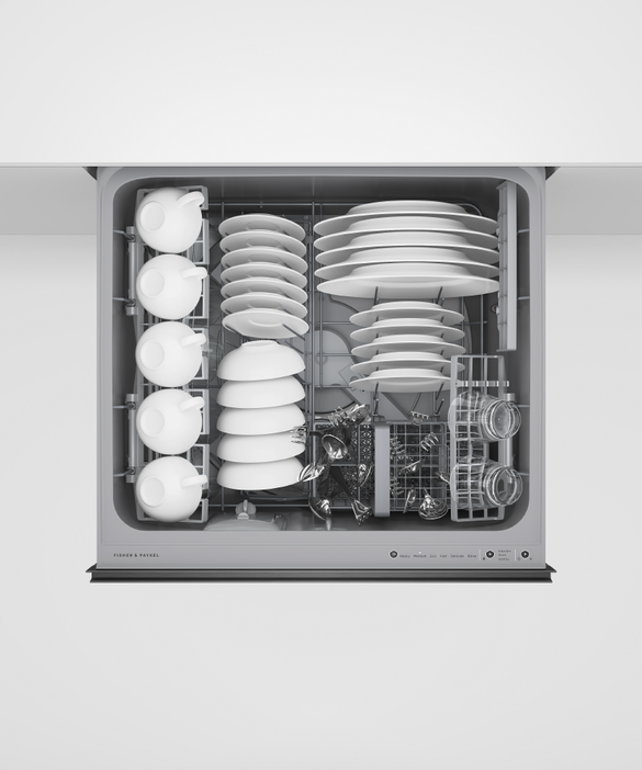 Factory second Fisher & Paykel DD60D4NB9 Series 9 Contemporary Double DishDrawer™ Dishwasher