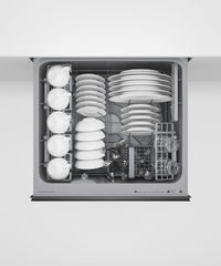 Thumbnail for Factory second Fisher & Paykel DD60D4NB9 Series 9 Contemporary Double DishDrawer™ Dishwasher
