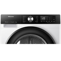 Thumbnail for Factory second Hisense HDFS80HS 8 kg Series 3 Heat Pump Dryer – White