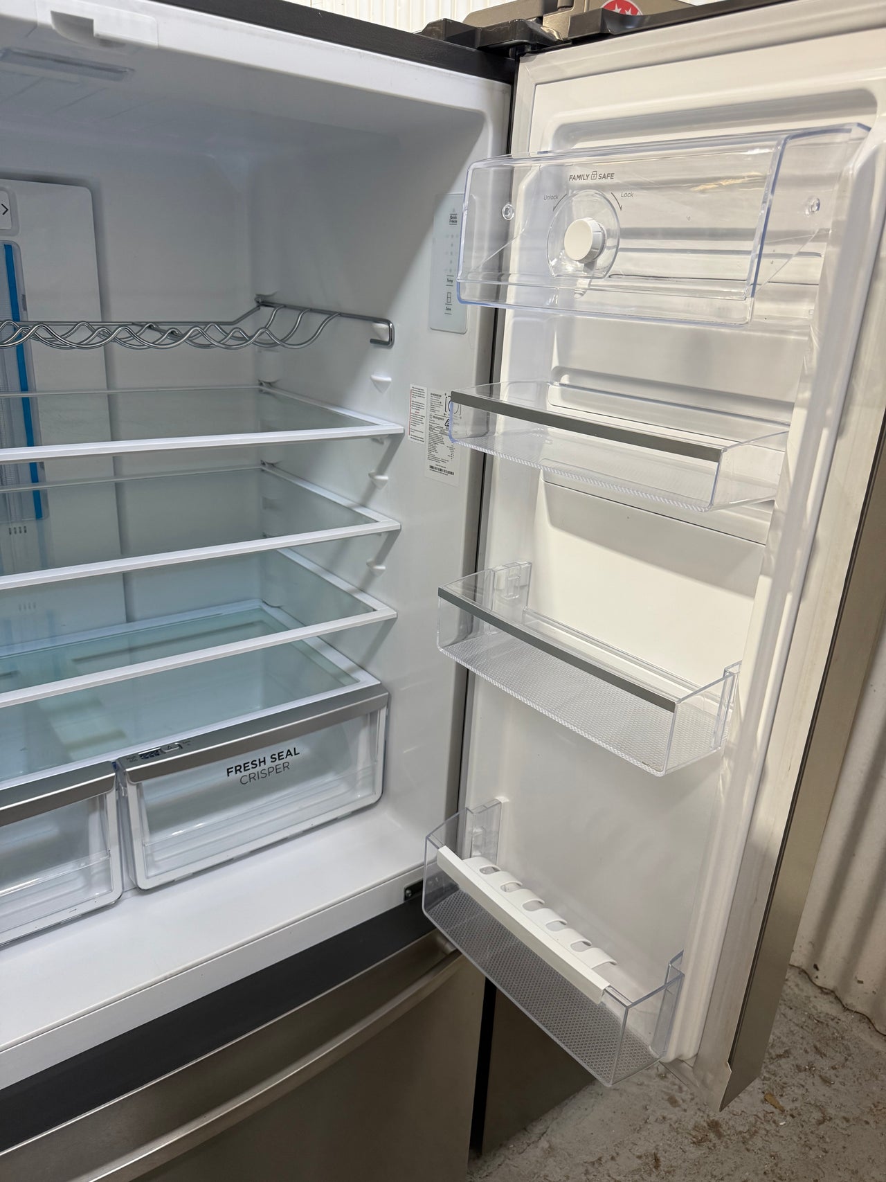 Second hand Westinghouse 565L French Door Refrigerator Model: WHE6000SB