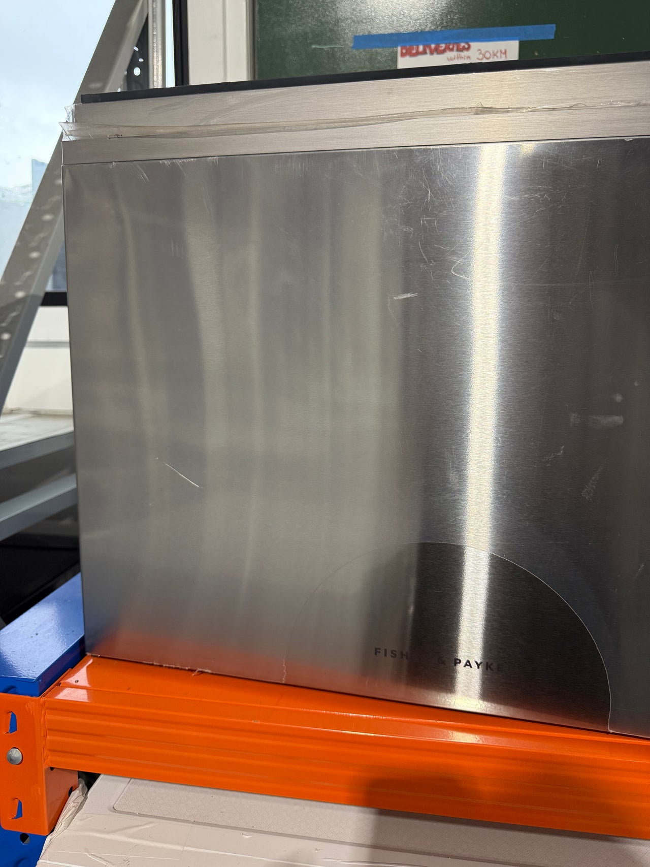 Transportation damaged Fisher & Paykel DD60ST4NX9 Series 9, Contemporary Tall Single DishDrawer™ Dishwasher - Second Hand Appliances Geebung