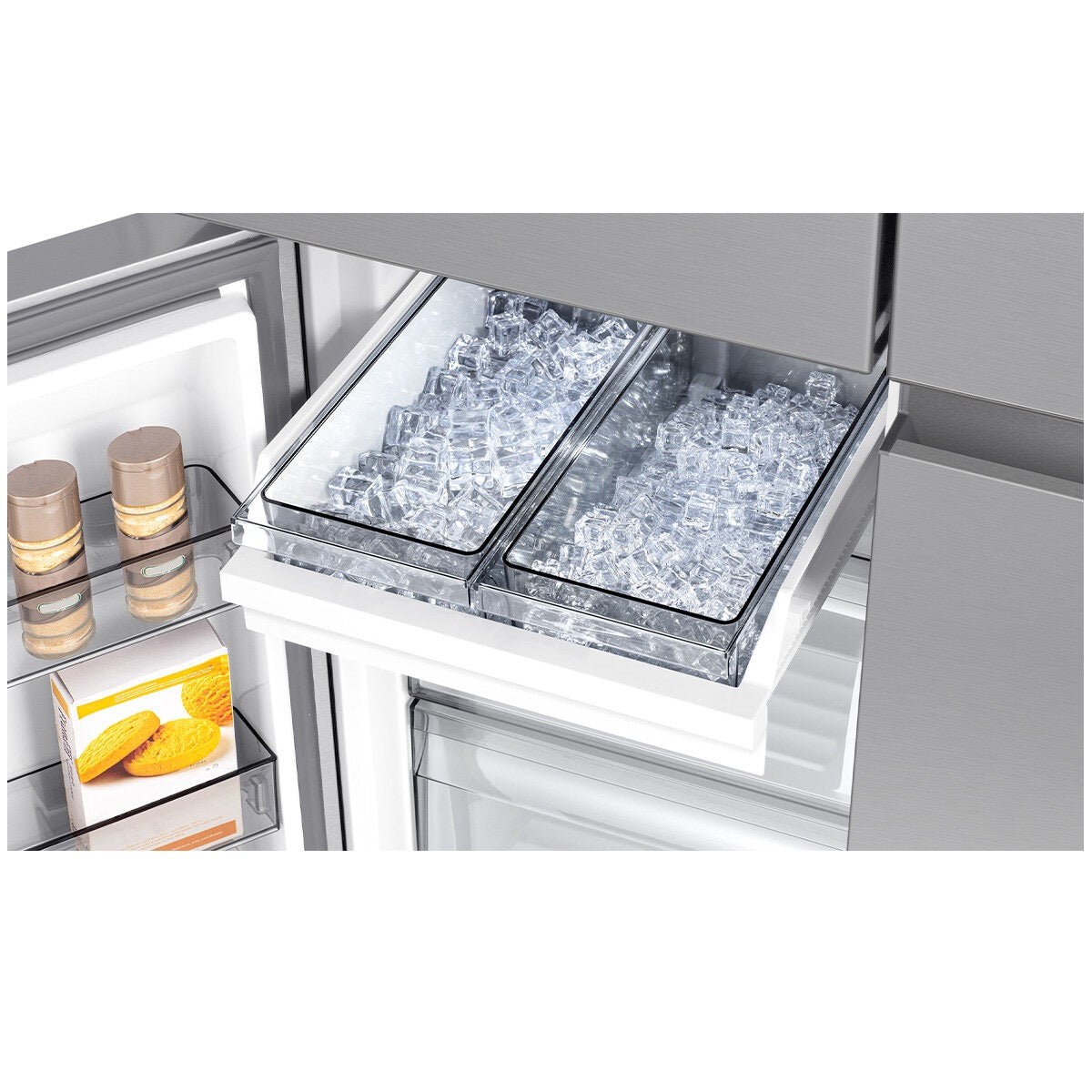 Factory second/Carton damaged Hisense 640 L PureFlex French Door Fridge – Stainless Steel (HRCD640TSW)