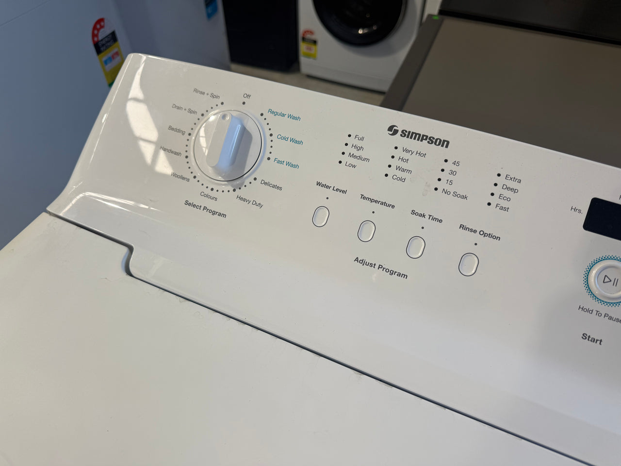Second hand Simpson SWT7542 – 7.5 kg Top-Load Washing Machine