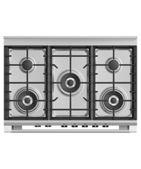 Thumbnail for Factory second Fisher & Paykel 90cm Freestanding Dual Fuel Cooker OR90SCG4X1
