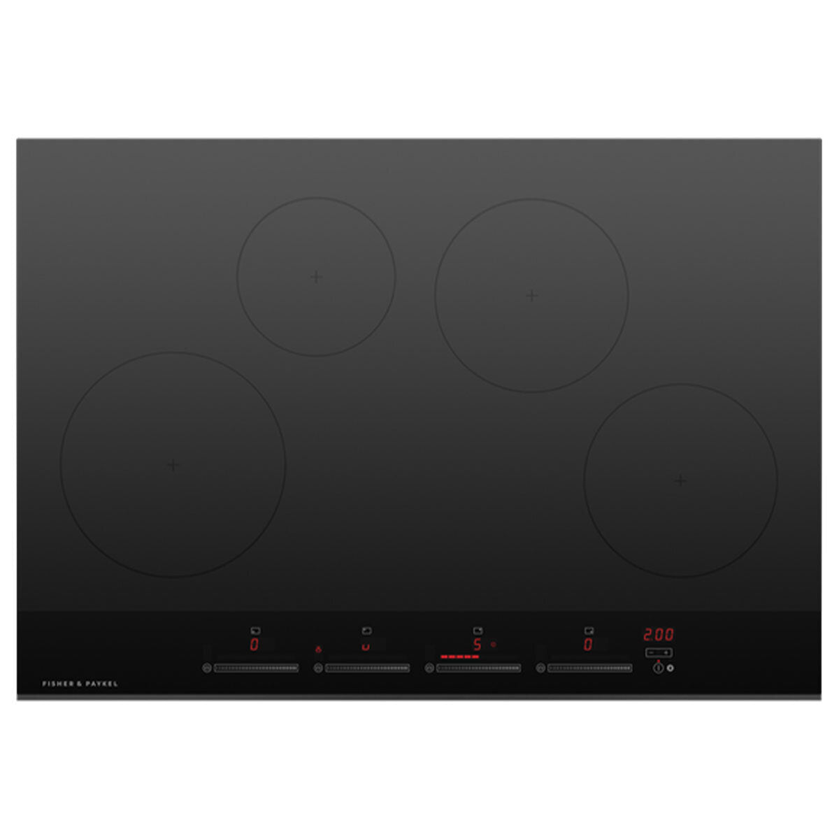CARTON DAMAGED/FACTORY SECOND FISHER & PAYKEL 76CM INDUCTION COOKTOP - BLACK GLASS CI764DTB4 - Second Hand Appliances Geebung