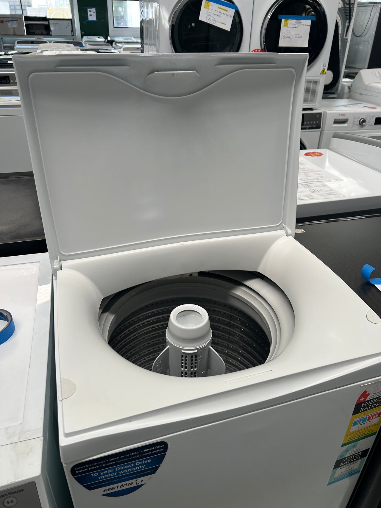 Second hand 5.5kg Top Load Fisher & Paykel Washing Machine Model: MW512 - Second Hand Appliances Geebung