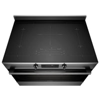 Thumbnail for Factory second Westinghouse WFE9756DD 90cm Electric Freestanding Cooker with Induction Cooktop