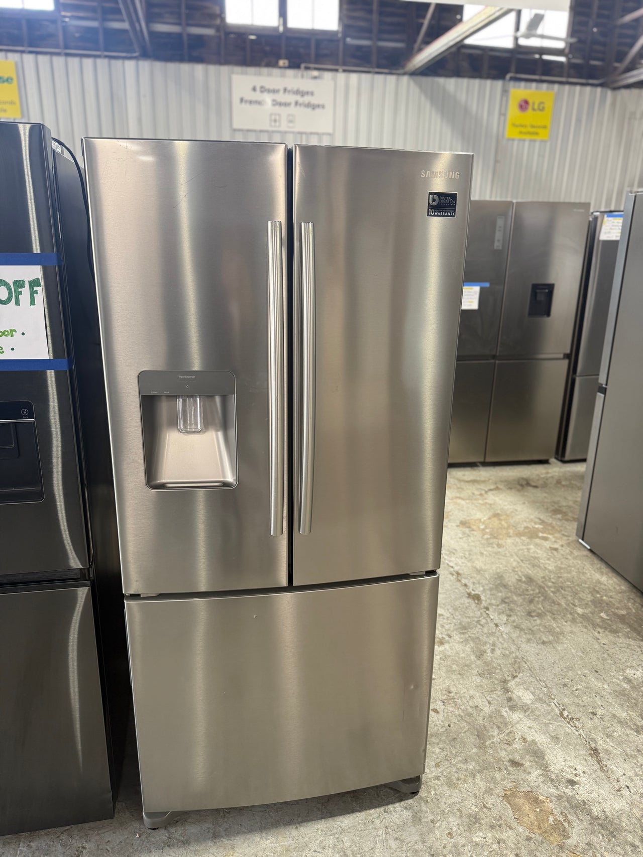 Second hand Samsung SRF533DLS – 533 L French Door Refrigerator