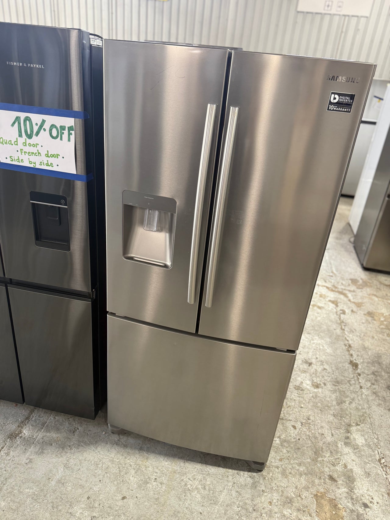 Second hand Samsung SRF533DLS – 533 L French Door Refrigerator