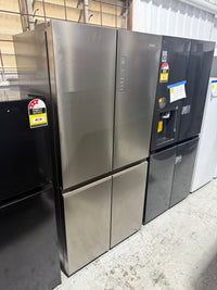 Thumbnail for Factory second Haier 463L Quad Door Refrigerator Stainless Steel Model: HRF530YS