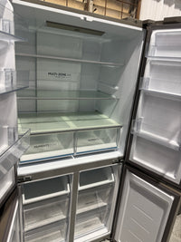 Thumbnail for Factory second Haier 463L Quad Door Refrigerator Stainless Steel Model: HRF530YS