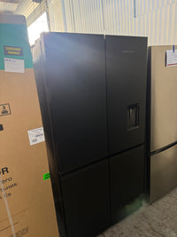 Thumbnail for Second hand Fisher & Paykel 605L Quad Door Refrigerator with Variable Temperature Zone – Black Glass RF605QZUVB1