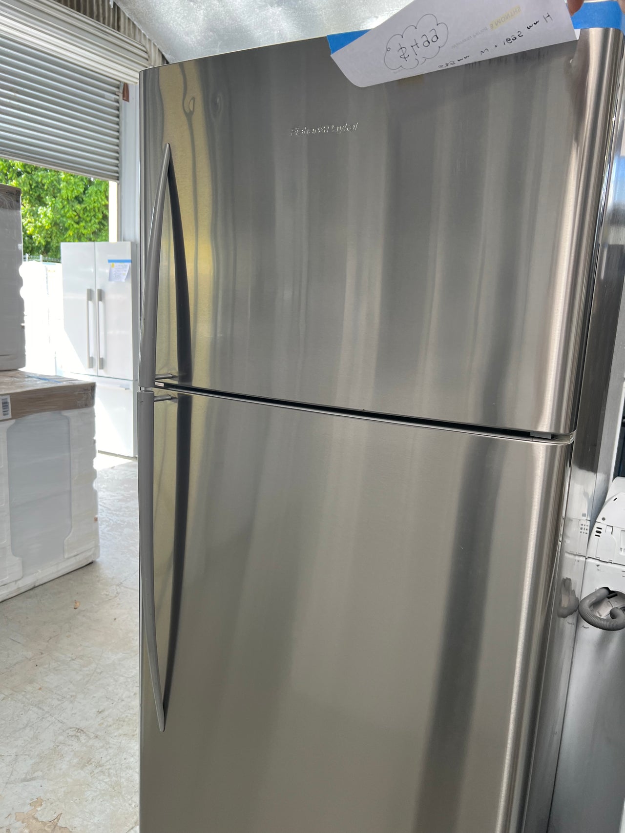 Second hand Fisher & Paykel E411T 411L ActiveSmart Top Mount Fridge - Second Hand Appliances Geebung