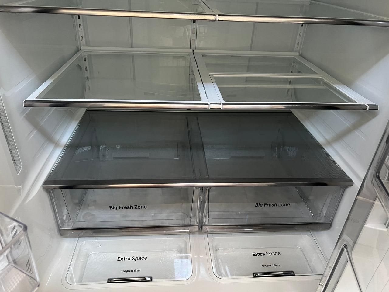 Second hand LG 910L InstaView French Door Fridge GF-V910MBSL with 12 months warranty! - Second Hand Appliances Geebung