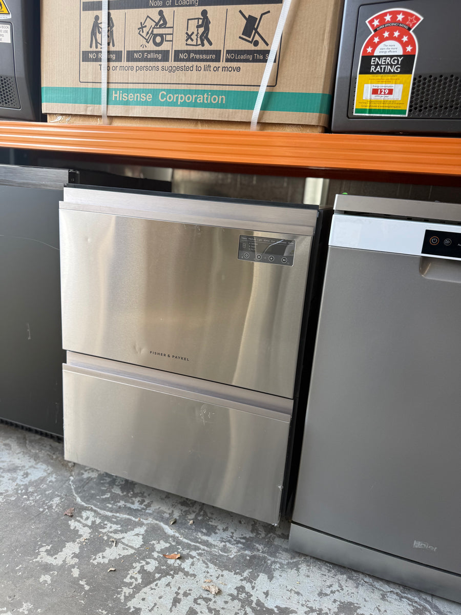 Factory second Fisher & Paykel Series 7 Double DishDrawer™ – DD60D2NX9 - Second Hand Appliances Geebung
