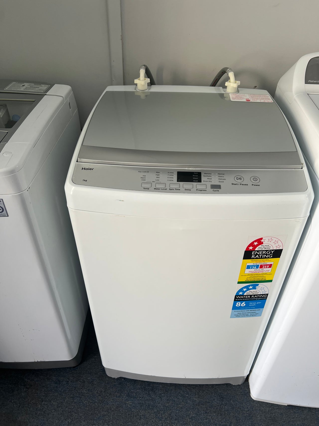 haier hwt70aw1 7 kg top load washing machine