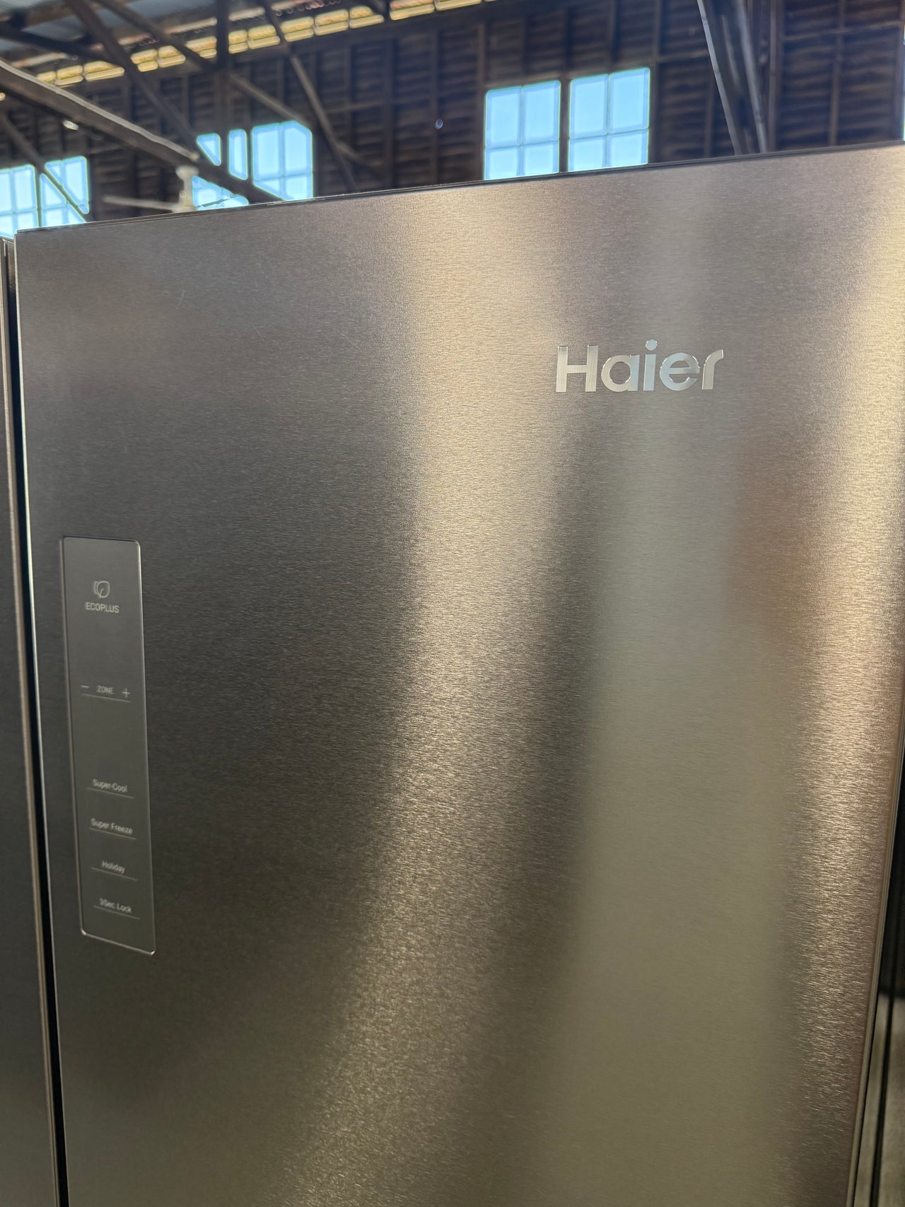 Factory second Haier 463L Quad Door Refrigerator Stainless Steel Model: HRF530YS