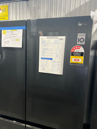 Thumbnail for Transportation damaged LG 655L Side by Side Fridge GS-B655MBL - Second Hand Appliances Geebung