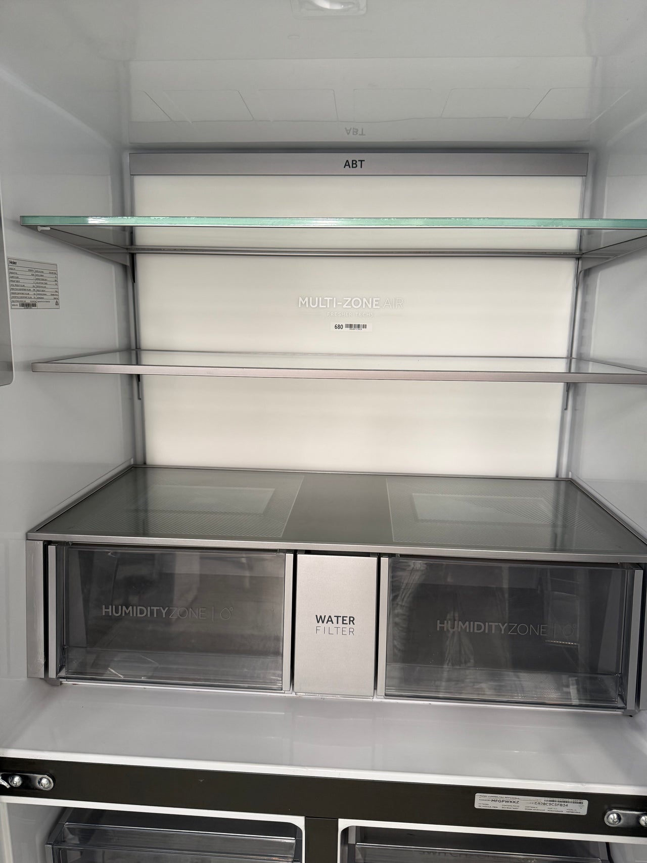 Factory second Haier 623L Quad Door Refrigerator Model: HRF680YPC