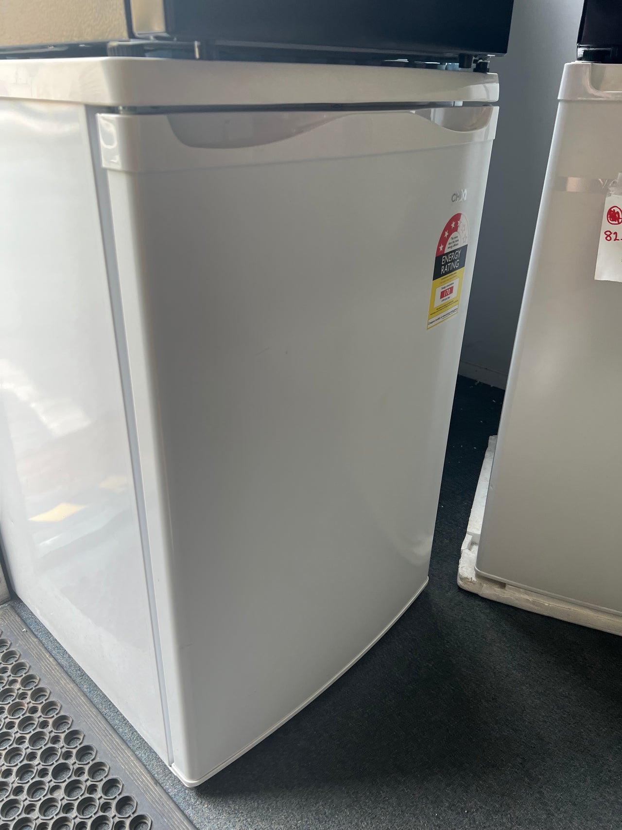 Factory second CHiQ 80L Single Door Upright Freezer CSF080DW - Second Hand Appliances Geebung