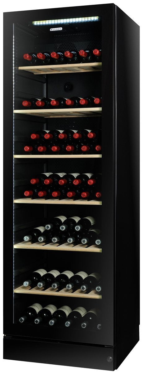 Transportation damaged Vintec 198 Bottle Wine Storage Cabinet V190SG2EBK