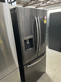 Thumbnail for Second hand Samsung 583L French Door Fridge SRF582DBLS - Second Hand Appliances Geebung