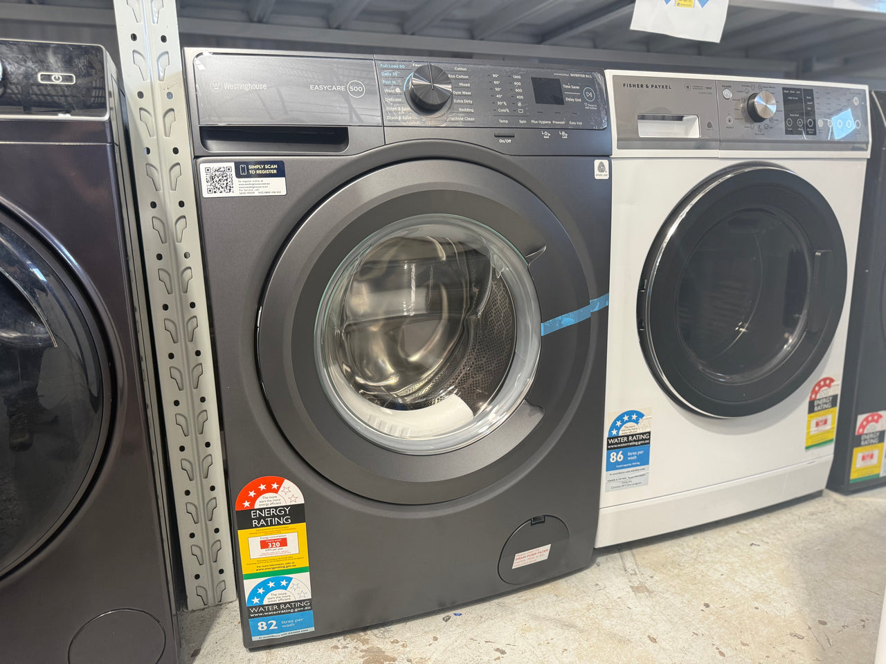 Factory second Westinghouse 9kg Front Load Washing Machine – EasyCare 500 Series (WWF9024M5SA)