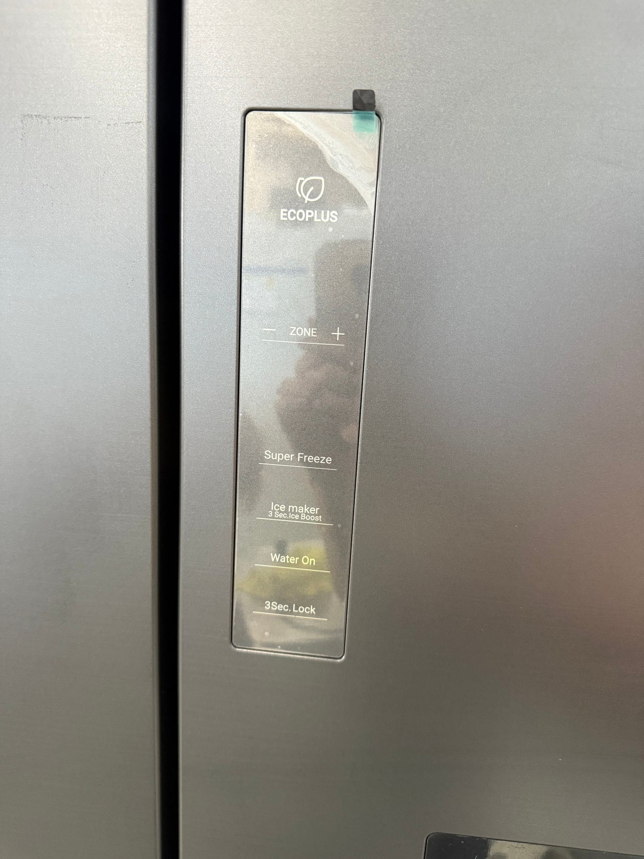 Transportation damaged Haier 508L Quad Door Fridge Black HRF580YPC