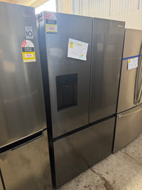 Thumbnail for Factory Second Hisense 634L French Door Refrigerator – Black (HRFD634BW)