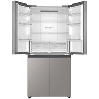 Thumbnail for Factory second Haier 463L 600 Series Quad Door Refrigerator – Satina Silver HRF530YS