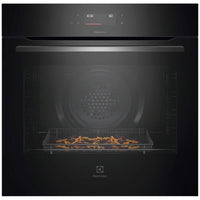 Thumbnail for Factory second Electrolux 60cm 500 Series Pyrolytic Multifunction Oven with SteamBake & AirFryPlus – Dark Stainless Steel  Model: EVEP6615DF