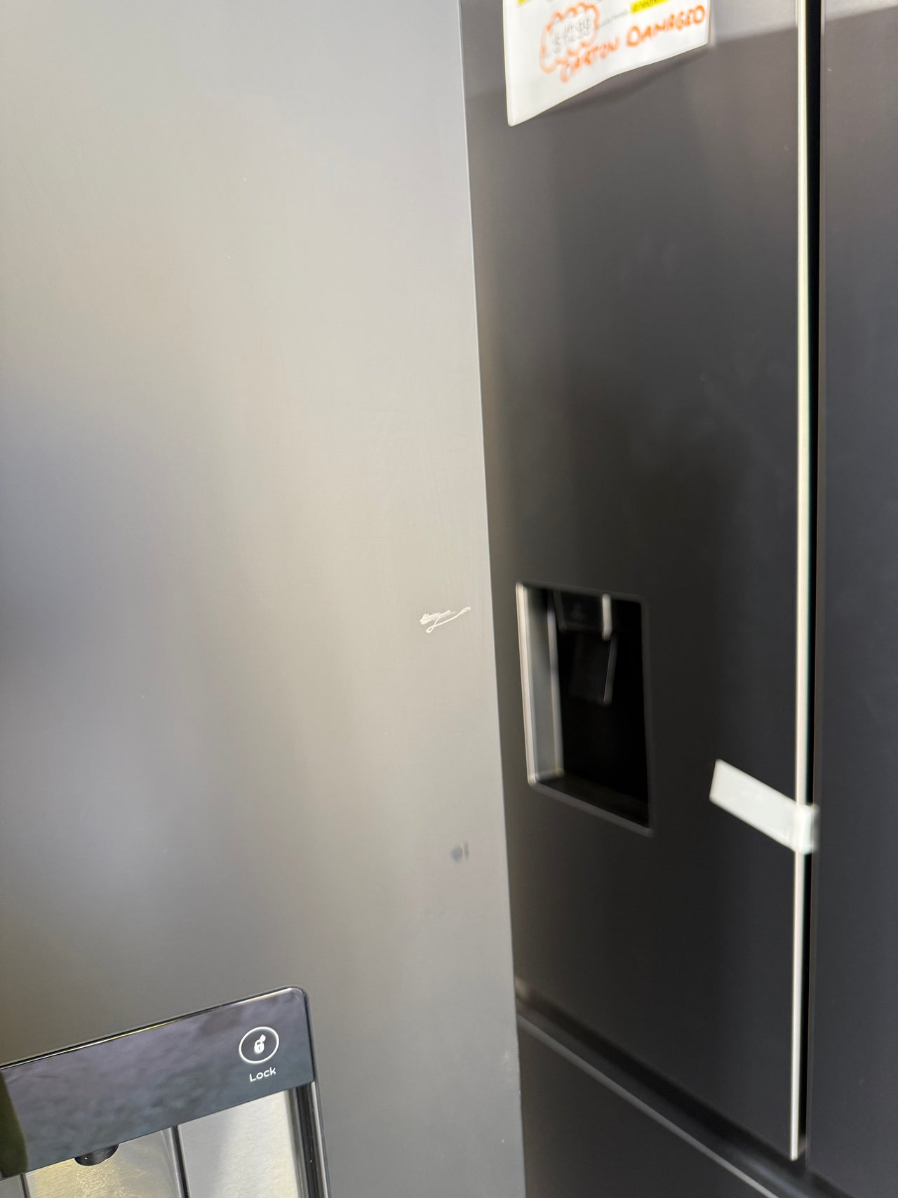 Factory second Fisher&Paykel RF730QZUVB1 690L Quad Door Fridge Freezer – Matte Black