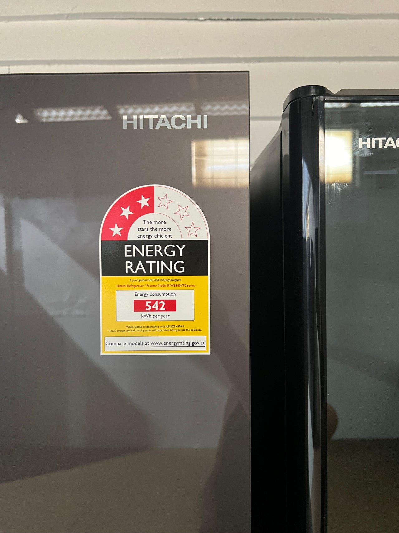 Hitachi fridge deals power consumption